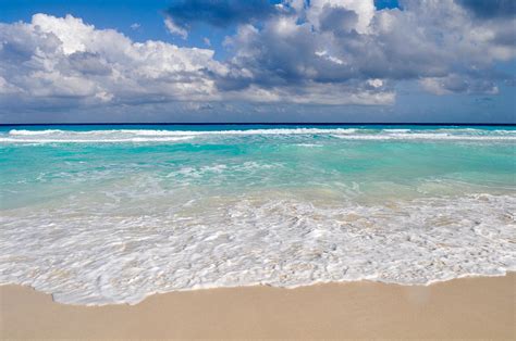 Beautiful Beach Ocean In Cancun Mexico Photograph By Brandon Bourdages