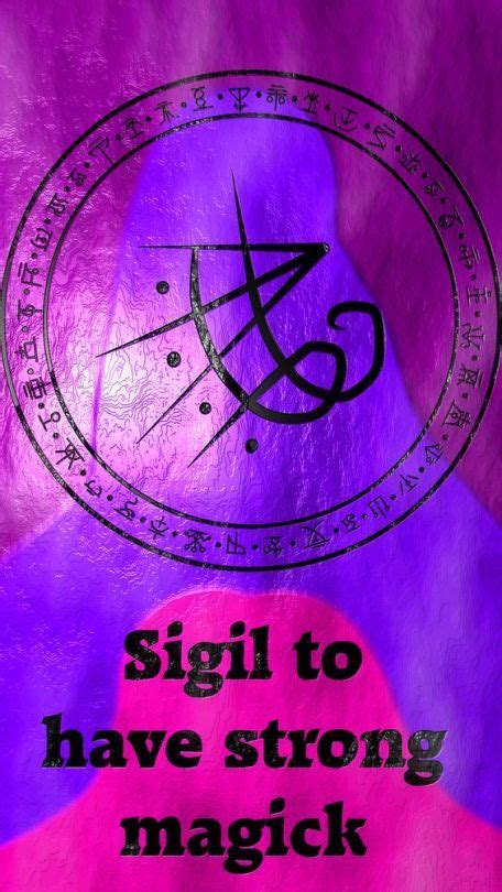 Witches Lusts Magick Symbols Sigil