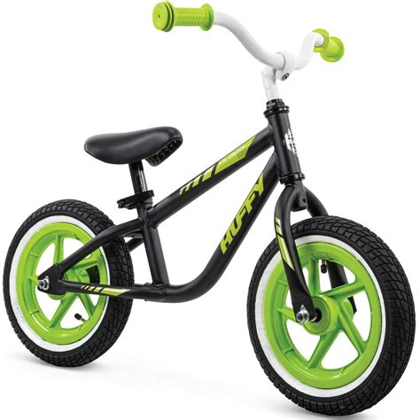 Huffy Boys 12 In Lil Cruizer Balance Bike Blackneon Green