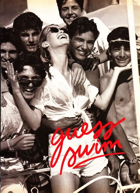 claudia schiffer by ellen von unwerth guess s s 1990 guess ads models 90s guess models top