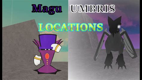 Where To Find Magu And Umbris In Monsters Of Etheria Roblox