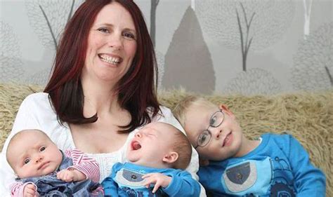 mum sarah swann has triplets three years apart after ivf uk news uk