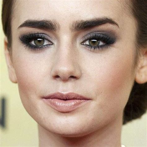 Lily Collins Makeup Photos Products Steal Her Style Hot Sex Picture