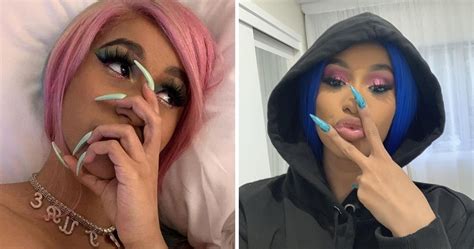 Cardi B S Most Extravagant Nails We Might Actually Consider