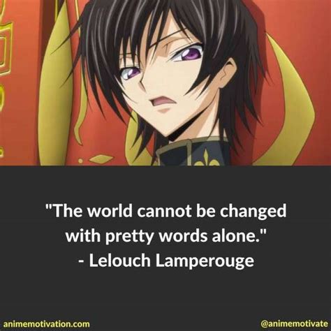 33 Of The Most Thought Provoking Code Geass Quotes