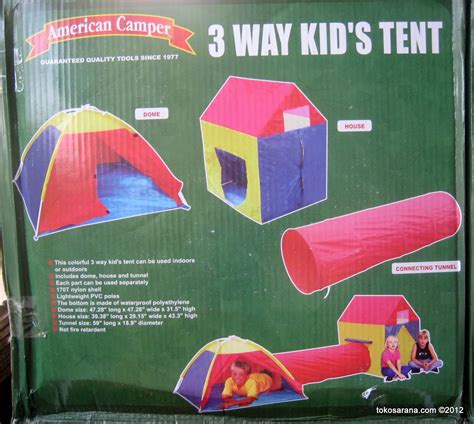 American Camper 3 Way Kids Tent News Untuk Anak Anda