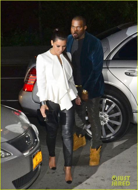 Kim Kardashian And Kanye West Dinner Date Night Photo 2654543 Kanye