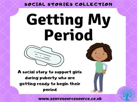 Getting My Period Social Story Teaching Resources