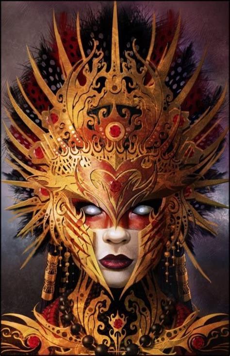 Pin By Desirae Turpin On Faerie Realm Beautiful Mask Fantasy Art