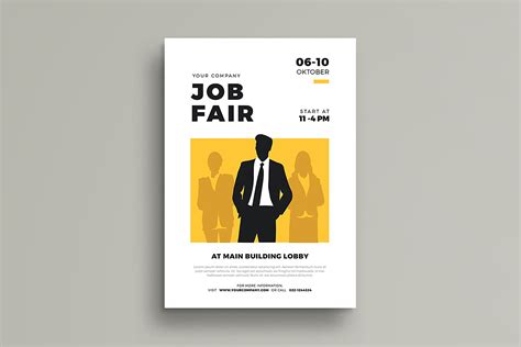 This is an example of a job application letter. Job Fair Flyer Template ~ Flyer Templates ~ Creative Market