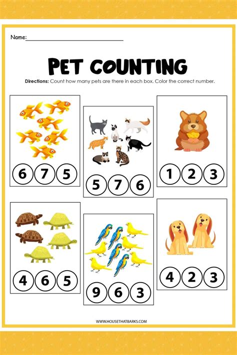 Crafts Dog Themed Pets Activity Printable For Kids House That Barks