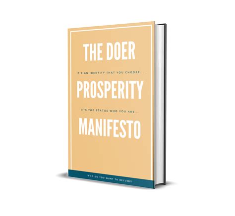 The Prosperity Doer Manifesto Pat Vc
