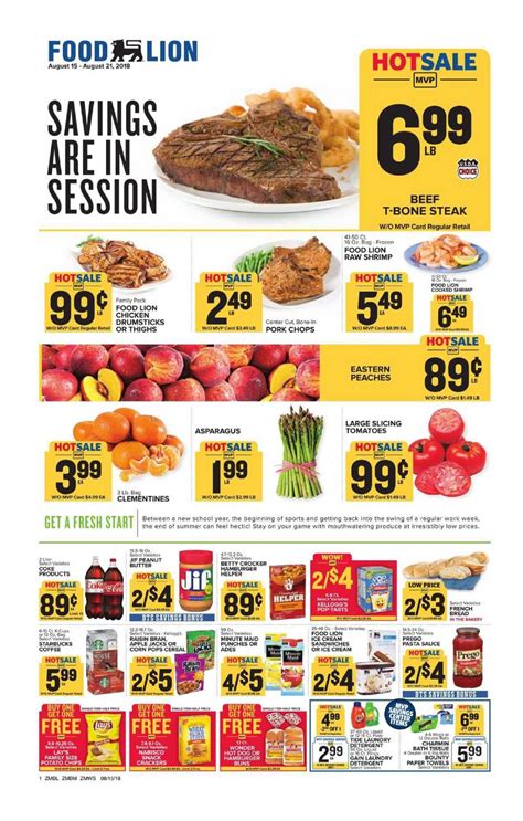 Check out the latest food lion weekly ad, circular, sales and specials now. Food Lion Weekly Ad Flyer Apr 7 - Apr 13, 2021 ...