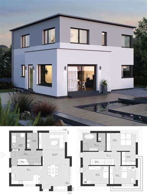 Small Villa Modern Minimalist Style Architecture Design House Plans Elk