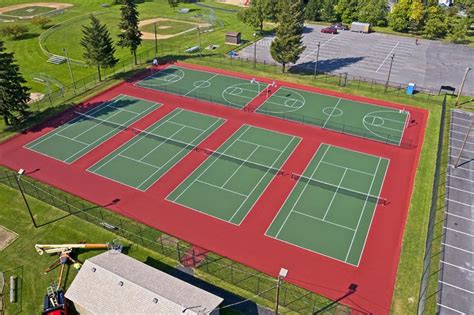 Sportmaster Tennis Court Surfaces