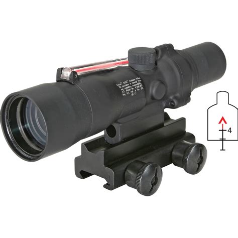 Trijicon 3x30 Acog Riflescope Matte Black Ta33r 8 Bandh Photo