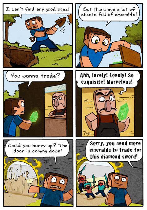 Minecraft Funny Pictures And Best Jokes Comics Images Video Humor