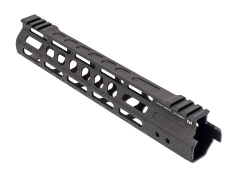 Leapers Utg Pro 10 Ultra Slim Ar 15 Free Float Handguard M Lok Black Mtu025ssm3