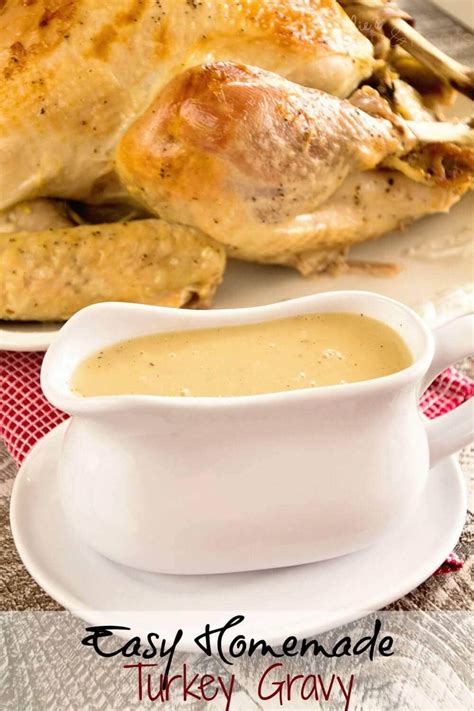 Easy Homemade Turkey Gravy Recipe Julies Eats And Treats
