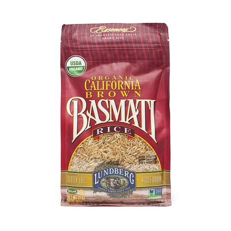 Lundberg Farms Organic California Brown Basmati Rice 32 Oz Bag