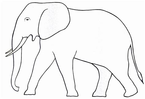 Sélection De Coloriage éléphant à Imprimer Sur Page 4