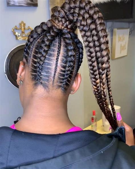 Braided ponytails hairstyles include some of the great people around africa, europe and america wear these cornrows hairstyles irrespective of gender. My goal with every client is to make sure she loves the ...