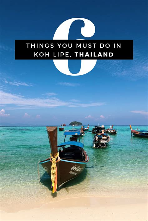 The Ultimate Guide To Visiting Koh Lipe The Maldives Of Thailand
