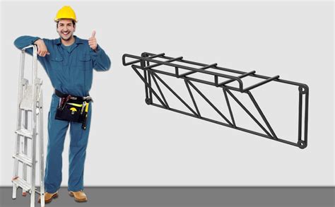 Ladder Storage Hookladder Hangers For Garage Wall Mount Ladder Rack