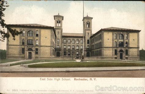 East Side High School Rochester Ny Postcard