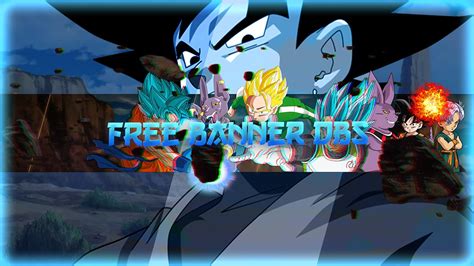 All you need is crello's powerful visual editor, its easy. FREE BANNER YOUTUBE Dragon Ball Super Black Goku 3D ...