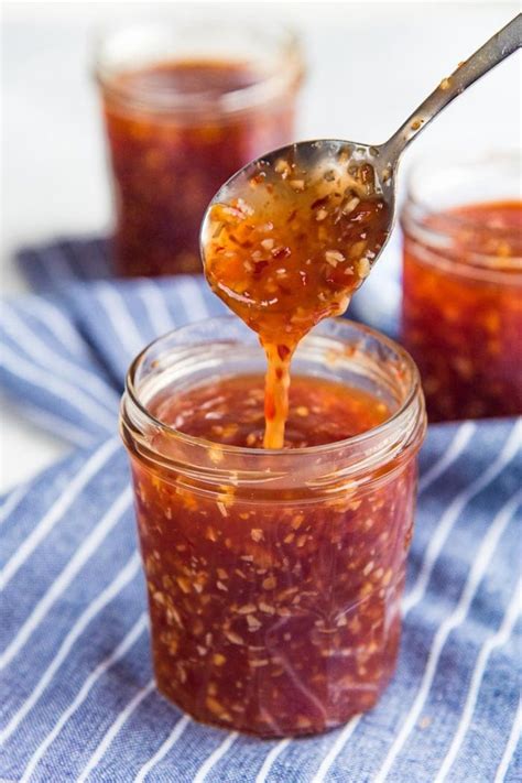 Easy Spicy Sweet Chili Sauce Recipe The Flavor Bender Рецепты для консервирования Рецепты