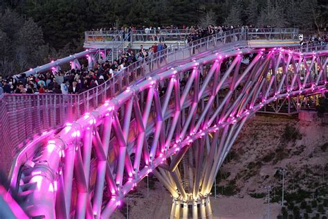 Tabiat Bridge Ab O Atash Park Tehran Attractions