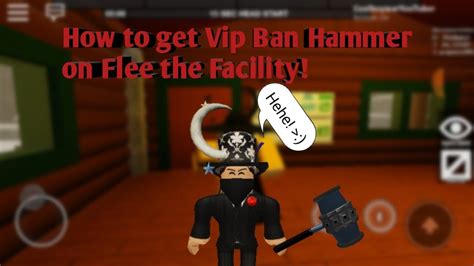 Flee the facility hammers roblox. How to get Vip Ban Hammer on Flee the Facility! - YouTube
