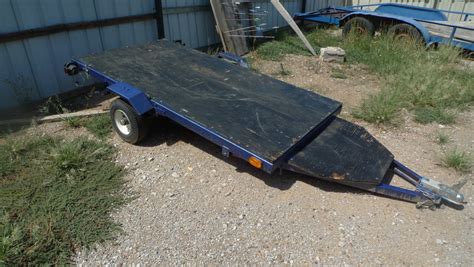 We have choices from small, one bike open trailers, to large enclosed motorcycle trailer transporters. Small 4x8 Flatbed Trailer - $149.99 - Great for ATV or ...