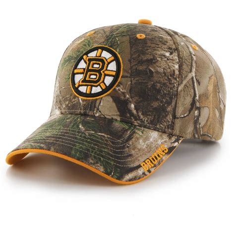 Nhl Boston Bruins Realtree Frost Cap Hat By Fan Favorite