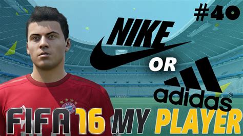 Nike Or Adidas Episode 40 Fifa 16 My Player Wstorylines The