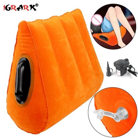 Inflatable Sex Aid Pillow Love Position Cushion Sex Furniture Erotic