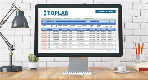 Full Clinical Reference Laboratory In Nj And Nationwide —toplab