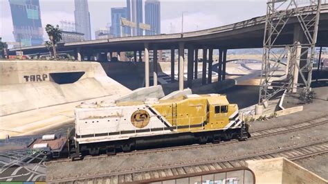 Gta V Enhanced Train Driver Mod Youtube