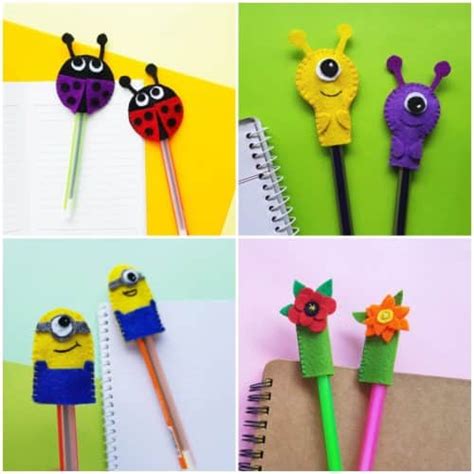 20 Diy Pencil Toppers To Make School More Fun