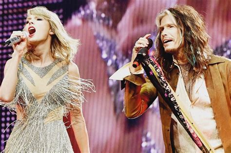 taylor swift and steven tyler sing aerosmith s “i don t want to miss a thing” watch idolator