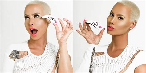 amber rose collaboration with flirt cosmetics amber rose on her beauty routine feminism and