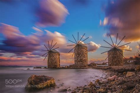 Chios Island Wind Mill By Grcnkdgn Chios Chios Greece Mostar