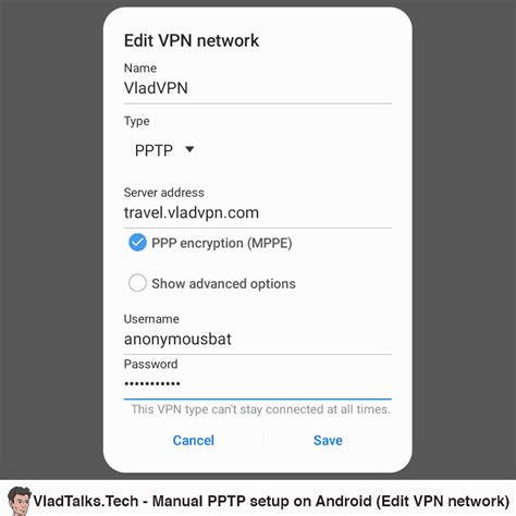 How To Set Up Pptp Vpn On Android Available Options Explained