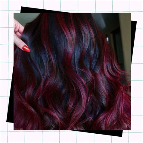 24 Gorgeous Examples Of Black Cherry Hair Color