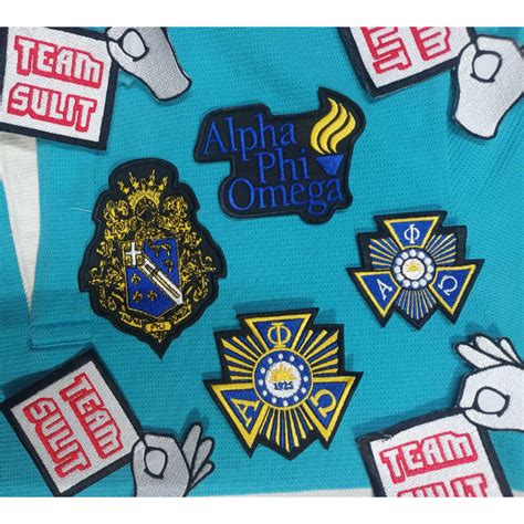 Alpha Phi Omega Apo Patch Embroidery Logo Badge Emblem Alpha Phi Omega Apo Coat Of Arms And Logo