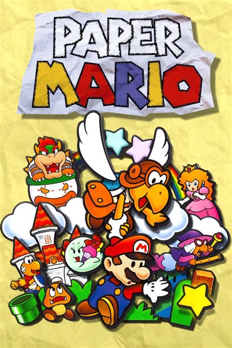 Paper Mario 64 Mario