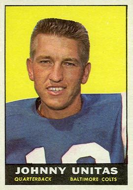 Check the list, search the auction archives to see how much your sports collectible is worth, and request a free appraisal when you're ready to sell. 1961 Topps Johnny Unitas #1 Football Card Value Price Guide