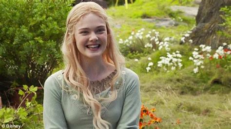 Elle Fanning Looking Radiant In This Photo Shoot To Promote Maleficent