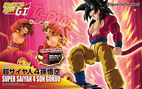 Super saiyan 4 goku, dragonball gt. Figure-rise Standard Dragon Ball GT: Super Saiyan 4 Son Goku